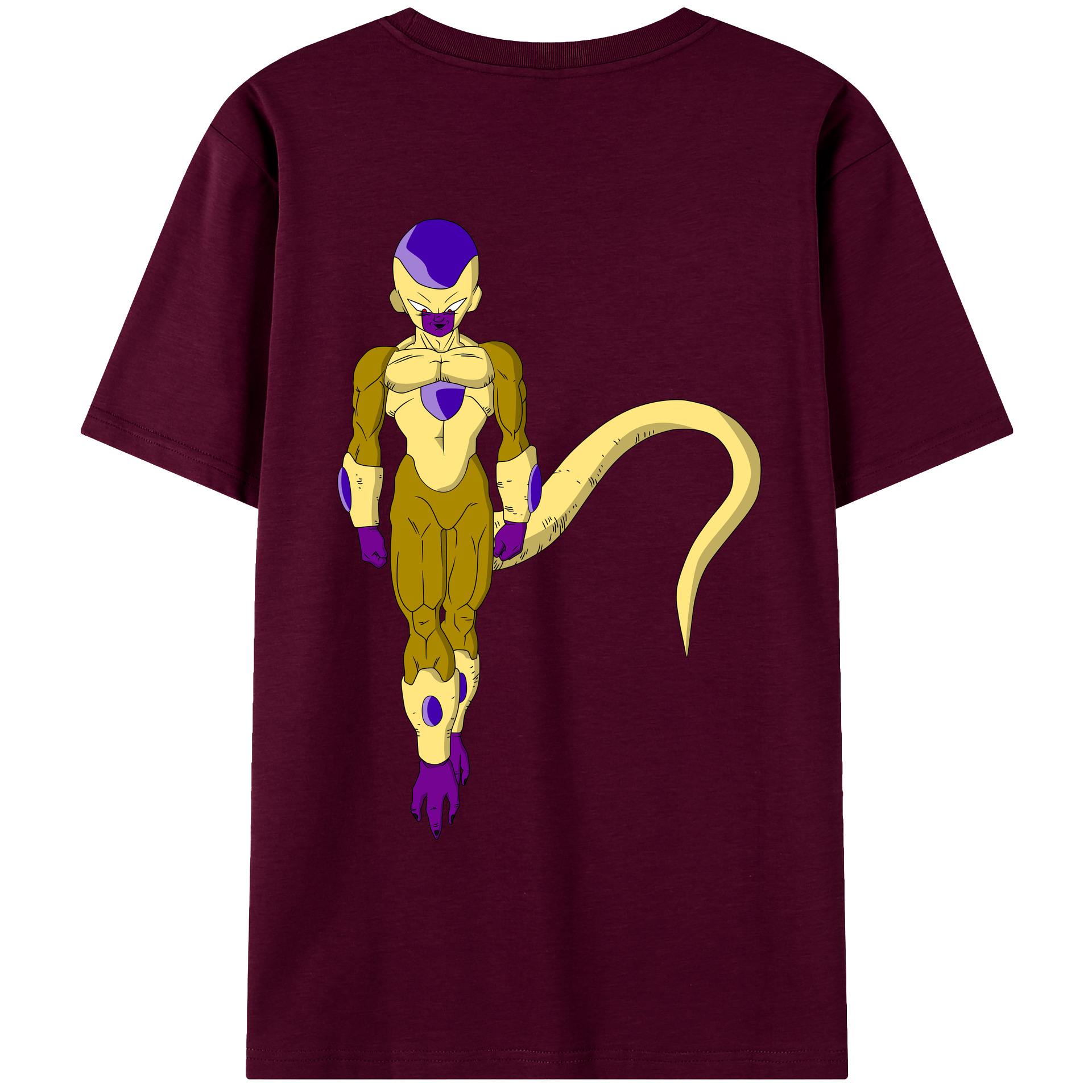 （画像用） ドラゴンボール フリーザ DRAGON BALL Frieza レディース半袖Tシャツ(バックプリント)